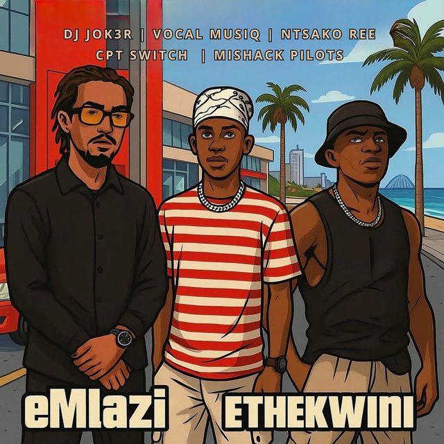 Emlazi Ethekwini — DJ JOK3R, Vocal MusiQ, Ntsako Ree, Cpt Switch feat. Mishack Pilots cover artwork